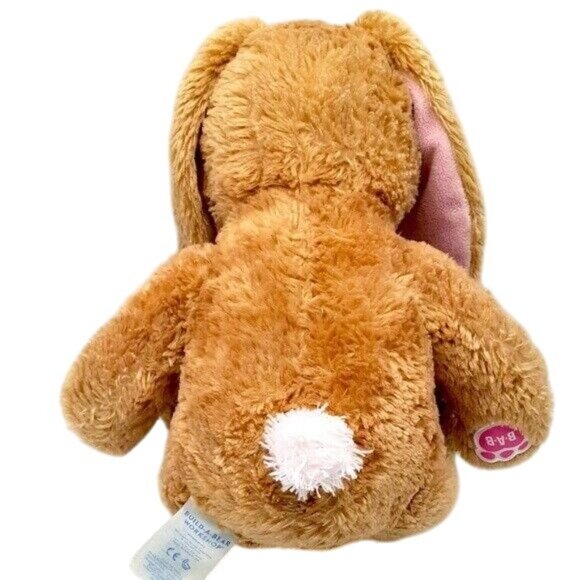 Build a Bear Classic Bunny Rabbit Plush Brown 16" Spring Easter Long Floppy Ears - Picture 4 of 12
